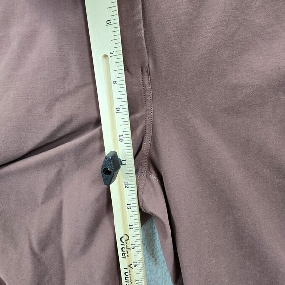 Lululemon Women's City Sleek 5 POCKET WIDE LEG Pants Wine W5ENJS Size 33 - Picture 14 of 16